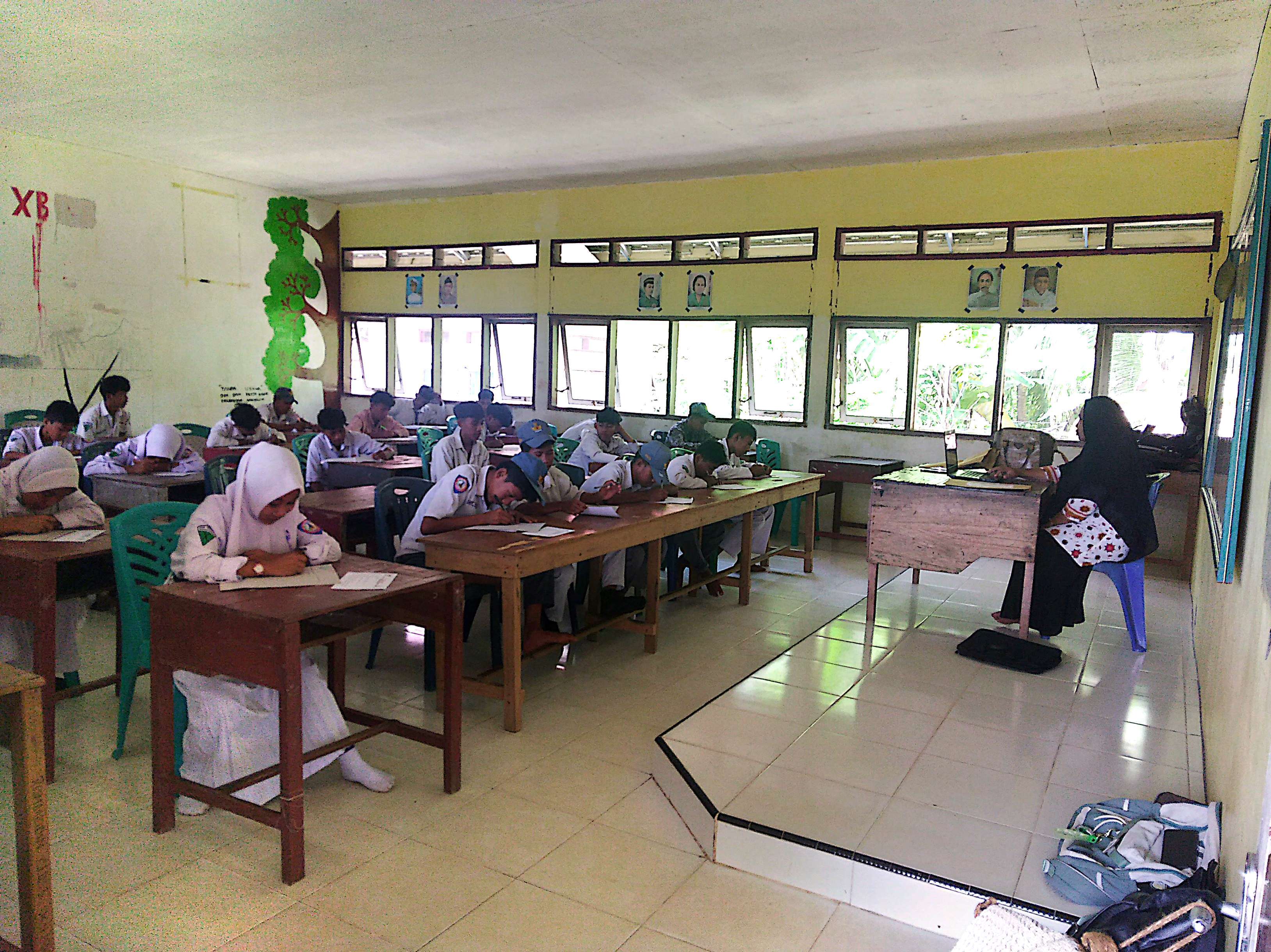 PELAKSANAAN UJIAN SEMESTER GANJIL SMA NEGERI 1 BANGKURUNG TAHUN 2025